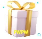 Receba seus bônus de boas-vindas no PWPW