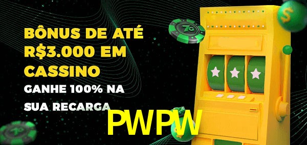 PWPW melhor bônus de depósito